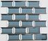 Mosaïque murale intérieur bleu verre FRANCK 30 x 30 cm vendu à l'unité SAS MAT INTER