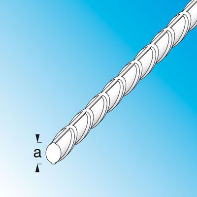 Profilé rond à béton 8 mm 2 m ALFER