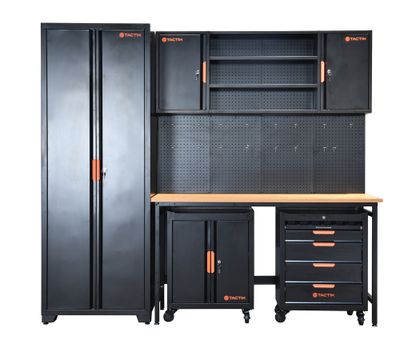 Ensemble de rangement d'atelier complet 6 modules - TACTIX