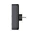 Multiprise murale 2 prises ou biplite avec prises USB A et C noir - QUARX