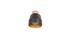 Spot E14 Valentin noir et bois 10W - REALITY