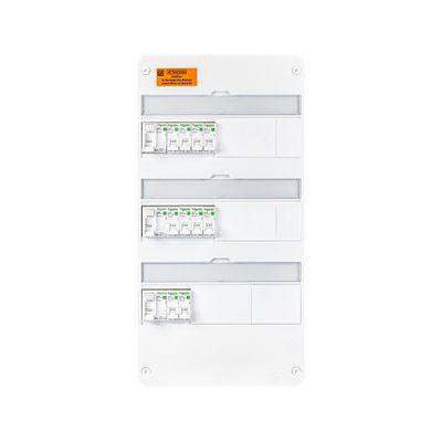 Tableau électrique pré-équipé 3 rangées peignable pour T3 à T5 - Resi9 XP SCHNEIDER ELECTRIC
