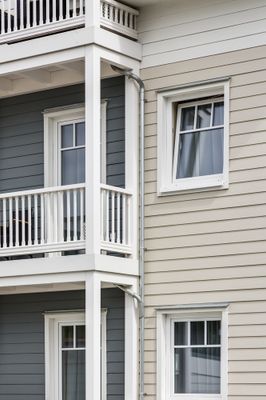 Lame bardage composite Hardie Plank pierre - 8 x 180 x 3600 mm - JAMES HARDIE