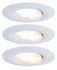 Spot LED encastrable salle de bain IP65 et BBC orientable whiteswitch Blanc - Calla PAULMANN