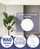 Grand spot LED encastrable extra-plat Ø220mm Blanc - Saturn ARLUX