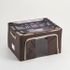 Housse de rangement en tissu marron avec armature 44 L MOTTEZ