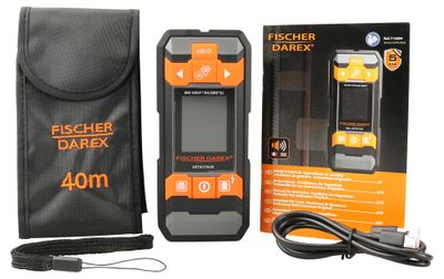 Détecteur de matériaux et télémètre laser 40m FISCHER DAREX