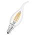 Ampoule LED E14 flamme effet coup de vent 4 W = 470 lumens blanc chaud OSRAM