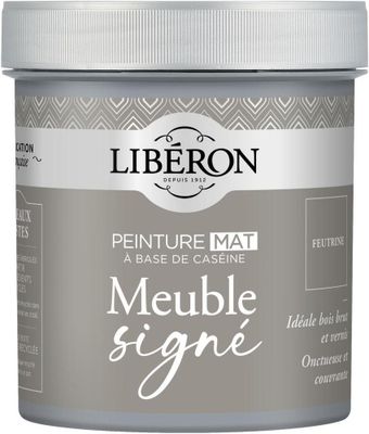 Peinture meuble bois à la caséine mat feutrine 0,5 L LIBERON