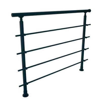 Kit balustrade rondo anthracite diamètre 40 x L 1200 mm SOGEM