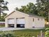 Garage double en bois André avec portes sectionnelles motorisables - 55,5 m² hors-tout - PALMAKO