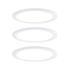 Spots LED encastrables ou saillie sous-meubles par 3 Blanc - Pukk PAULMANN