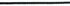 Cordage drisse polypropylène noir résistance 200 kg diamètre 4 mm vendu au mètre CHAPUIS