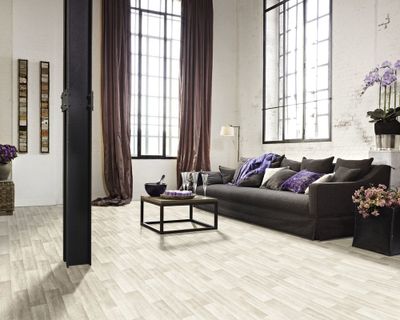 Sol PVC décor bois CHALET OAK rouleau de 4m vendu au m² BEAUFLOR
