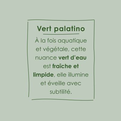 Peinture O'PUR mur & boiserie Vert Palatino satin 0,5 L - RIPOLIN