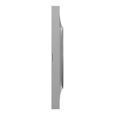 Plaque de finition 2 postes aluminium - Odace 2011 Styl SCHNEIDER ELECTRIC