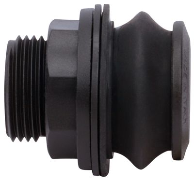 Traversée cuve rapide plastique mâle 26x34mm, femelle 20x27mm - BOUTTE