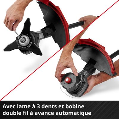 Débroussailleuse à batterie GP-BC 36/430 avec batteries EINHELL PROFESSIONAL