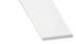 Profilé plat PVC blanc 30 x 2 mm 2,60 m CQFD