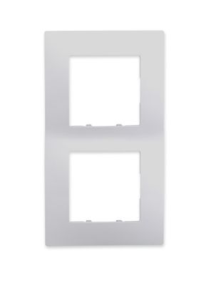 Plaque double silver Delta Viva SIEMENS