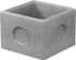 Regard béton eaux pluviales 50x50 cm hauteur 30 cm avec emboîtement FABEMI