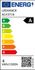 Ampoule LED Standard E27 Dépolie 3,8W=840 lumens Blanc chaud Classe A OSRAM