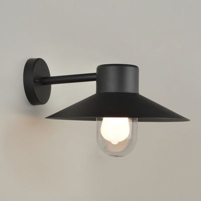 Applique extérieur E27 River noir IP44 25W - COREP