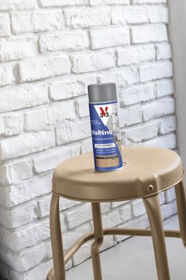 Peinture de rénovation multi-supports MaRéno or blanc finition métallisée 0,4L - V33