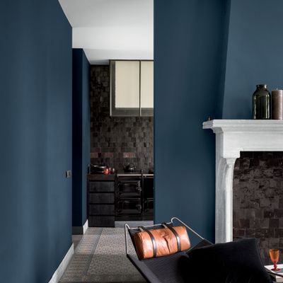 Peinture Crème de Couleur Indigo satin 500 ml - DULUX VALENTINE