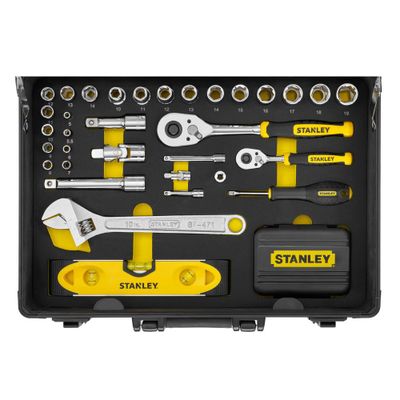 Valise en aluminium 119 pièces - STANLEY