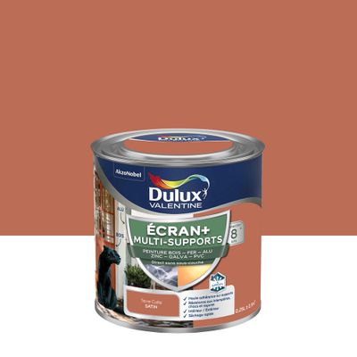 Peinture Ecran+ Multi-supports Satin Terre Cuite 250 mL - DULUX VALENTINE