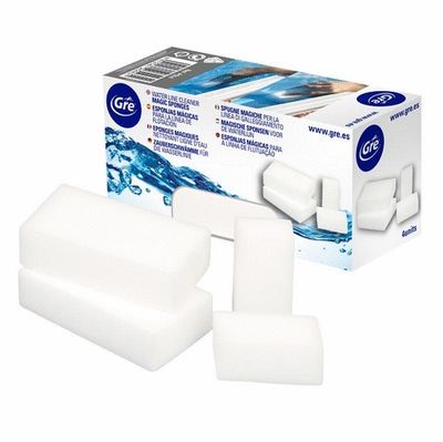 Éponges magiques ligne de flottaison pour piscine lot de 4 GRE