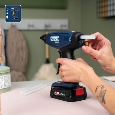 Pistolet à colle sans fil BGX500 - RAPID