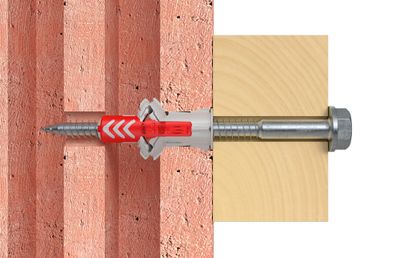 Chevilles tous matériaux DuoPower 10 x 50 avec vis par 500 FISCHER