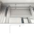 Support muraux 60 mm pour rail express Finition Blanc par 2 - MOBOIS