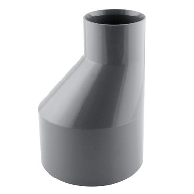 Réduction excentrée PVC évacuation mâle/femelle Ø100x50 - FITT