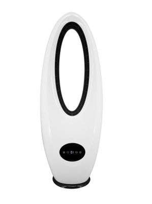 Ventilateur sur pied sans pale noir 72 cm 50 W