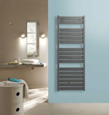 Sèche-serviettes soufflant MADRAS à inertie fluide gris 750W + 1000W - ACOVA