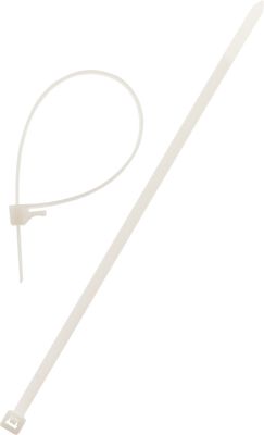 Colliers de serrage 3,6 x 140 mm transparent par 100