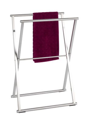 Porte-serviettes repliable en acier inox Lava