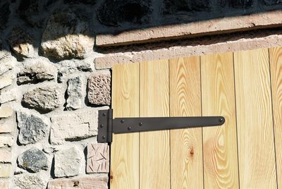 Penture anglaise 250 mm noir ALBERTS