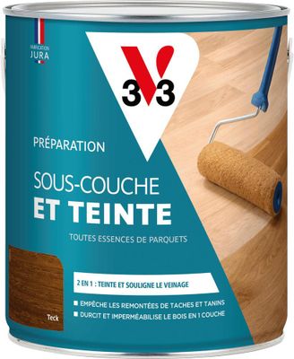 Sous couche et teinte Teck 2,5 L - V33