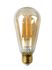 Ampoule Filament LED ST64 Edison ambré 9 W = 806 Lumens blanc chaud - XANLITE
