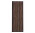 Porte de placard Noyer Fumé Profil noir H 248,5 x L 92,2 cm YNGENIO