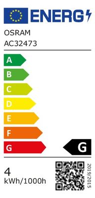 Ampoule LED Edison filament smoky E27 4 W = 140 lumens blanc chaud OSRAM