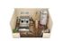 Studio de jardin en bois naturel Lydia -  28 mm - 19,2 m² hors-tout - Livraison à domicile - WHITE WOOD