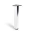 Pied carré réglable hauteur 300 mm aluminium REI