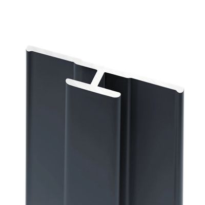 Profilé de jonction anthracite pour panneaux muraux de 210 cm - SCHULTE