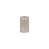 Bouton de meuble cylindrique zamak nickelé mat diamètre 14 mm REI