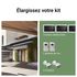 Visiophone écran 7 pouces blanc avec platine - Easykit Essential LEGRAND